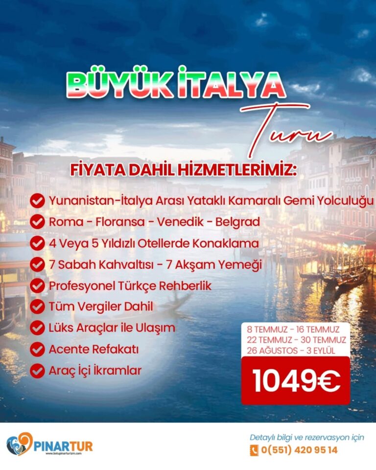 Buyuk Italya Turu 1