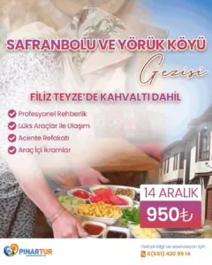 Safranbolu ve Yörük Köyü Gezisi